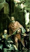 Paolo  Veronese st. pantaleon heals a sick boy Sweden oil painting artist